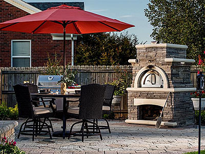 Belgard Outdoor Brick Pizza Oven Kits