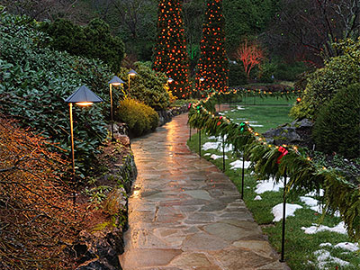 Landscape Lighting Spokane Washington, Winter Services For Landscapers